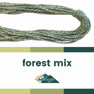 Colorful Rope- Forest Mix 20 yard length