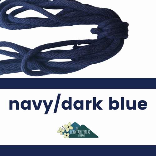 Colorful Rope- Navy 20 yard length