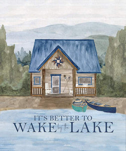 Wake at the Lake Panel