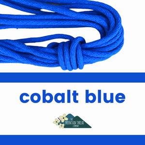 Colorful Rope- Cobalt 10 yard length