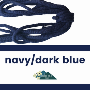 Colorful Rope- Navy 10 yard length