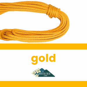 Colorful Rope- Gold 10 yard length