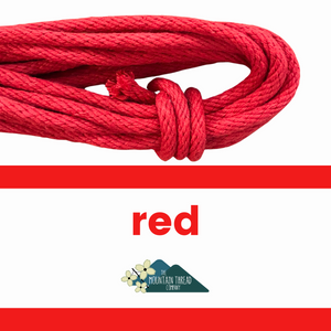 Colorful Rope- Red 10 yard length