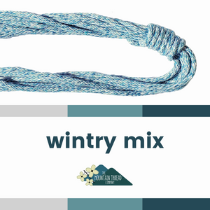 Colorful Rope- Wintery Mix 10 yard length