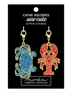 Crab/Lobster Zipper Pull