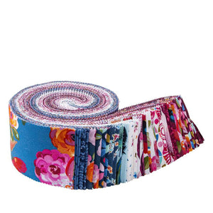 Poppies & Plumes Jelly Roll