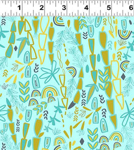 BoHo Garden Aqua 3569-33