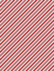 Candy Cane Diagonal Stripes