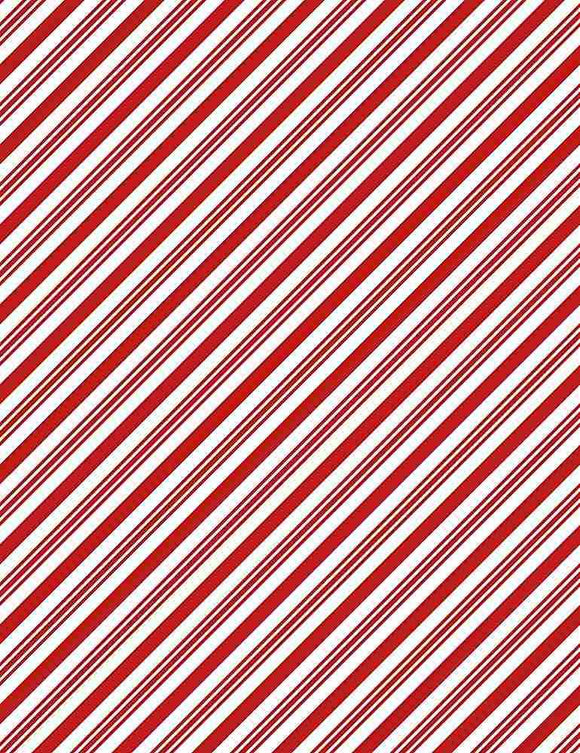 Candy Cane Diagonal Stripes
