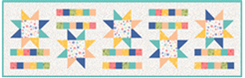 Hopscotch Table Runner Kit: August