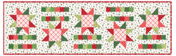 Hopscotch Table Runner Kit: December