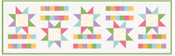 Hopscotch Table Runner Kit: May