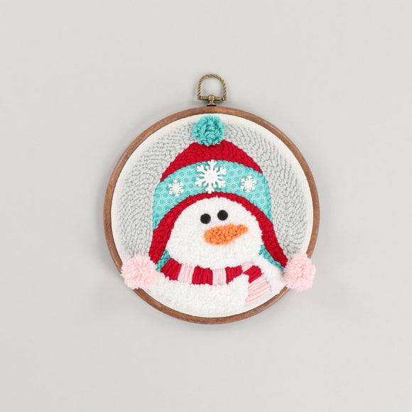 Kimberbell Shivering Snowman Punch Needle Kit